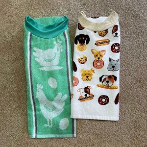 NWOT Baby Towel Bibs 2 pk Age to 5 years